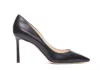 Jimmy Choo Love 85 Leather Pumps In Black
