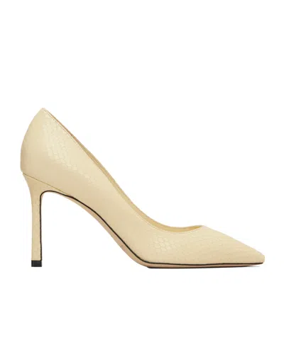 Jimmy Choo Romy 85 High Heels In Neutral