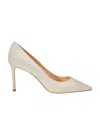 Jimmy Choo Romy 85 Dusty Glitter Pumps Women In Multi