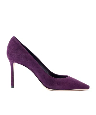 Jimmy Choo Romy 85 High Heels In Purple