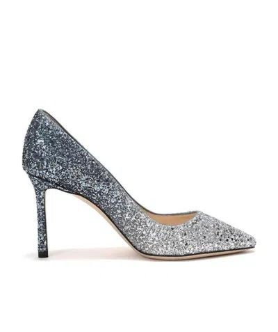 Jimmy Choo Romy 85 Pumps In Gray