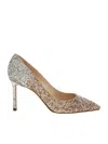 Jimmy Choo Romy Pumps In Silver