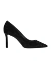 Jimmy Choo Romy 85 Velvet Pumps In Black