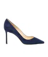 Jimmy Choo Romy 85mm Pumps In Blue