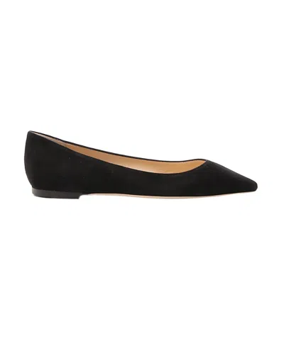 Jimmy Choo Black Romy Ballerina Flats