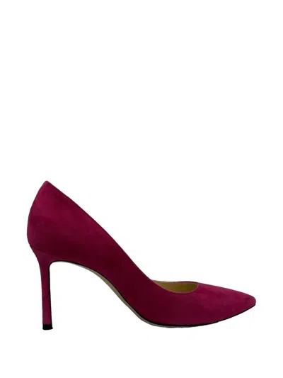 Pre-owned Jimmy Choo Romy Pointed Pumps In Pink