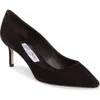 Jimmy Choo Women's Romy 60 Pointed Toe Pumps In Coffee