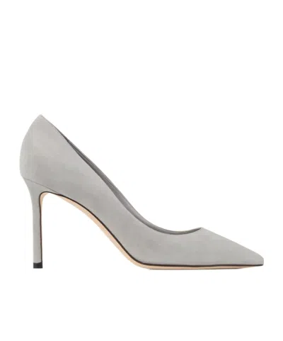 Jimmy Choo Romy Pointed-toe Pumps In Gray
