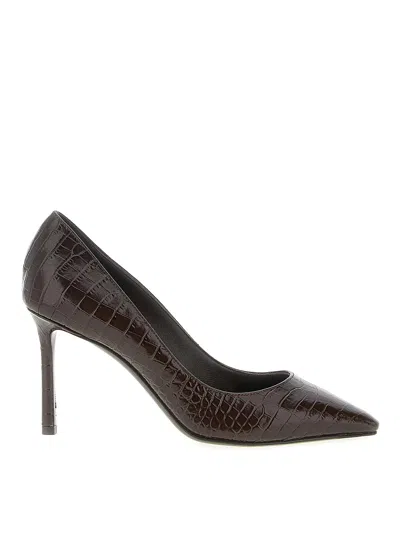 Jimmy Choo Romy Pumps In Brown