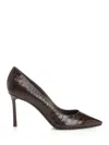 Jimmy Choo Romy Pumps Brown In Brown