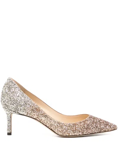 Jimmy Choo Romy Pumps In Pink