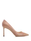 Jimmy Choo Love 65 Pointed-toe Pumps In Rose