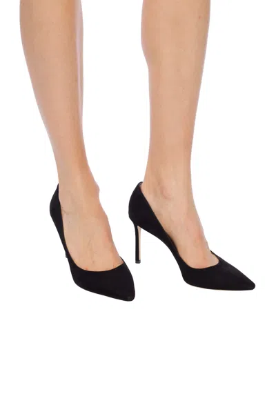 Jimmy Choo 'romy' Suede Pumps In Black