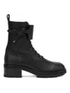 Jimmy Choo Rosabel 50 Grained Leather Ankle Boots In Black
