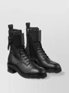 Jimmy Choo Rosabel Leather Lace-up Combat Boots Shoes In Multi