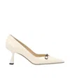 Jimmy Choo Rosalia 65 Patent Pump In White