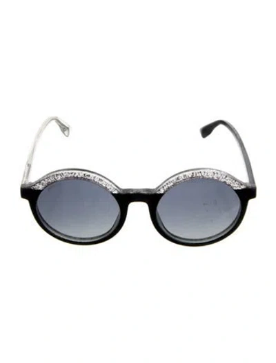 Pre-owned Jimmy Choo Round Gradient Sunglasses In Multi