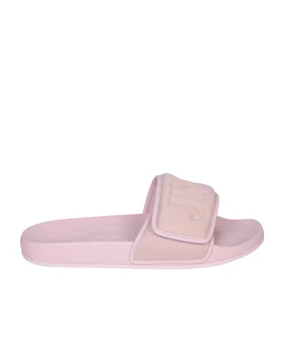 JIMMY CHOO ROUND-HEADED SLIPPERS