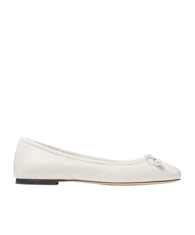 JIMMY CHOO ROUND TOE BALLET SHOES