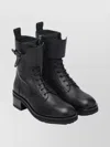 Jimmy Choo Rosabel Leather Lace-up Combat Boots Shoes In Black