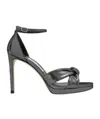 Jimmy Choo Rosie 100 Shimmer Suede Sandals