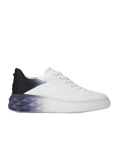 JIMMY CHOO ROUND TOE LOW-TOP CASUAL SHOES