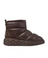Jimmy Choo Solid Color Snow Boots In Brown