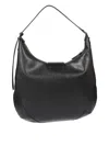 Jimmy Choo Rounded Shoulder Bag In Black