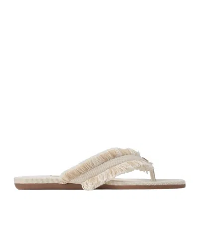 Jimmy Choo Round-toe Slippers In Neutral