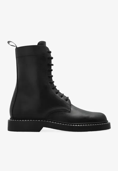 Jimmy Choo Rowan Derby Boots In Black