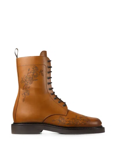 Jimmy Choo Rowan Derby Boot In Brown
