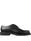 Jimmy Choo Rowan Lace-up Derby Shoes In Black