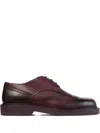 Jimmy Choo Rowan Brogue Derby In Brown