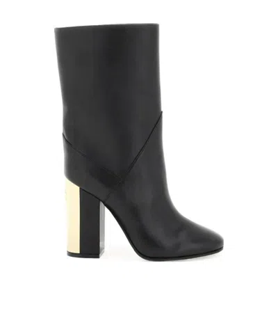 JIMMY CHOO RYDEA 100 HEELED BOOTS