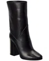 Jimmy Choo Rydea Ab 100 Leather Bootie In Black