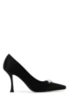 Jimmy Choo Ryker 90 Embellished Satin Pumps