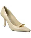 Jimmy Choo Ryker 90 Embellished Leather Pumps