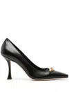 Jimmy Choo 'ryker Diamond Detail Dã© In Black