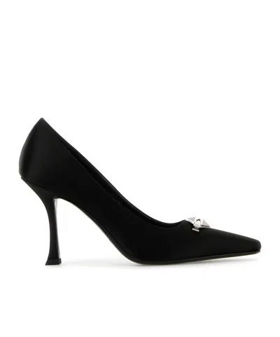 JIMMY CHOO JIMMY CHOO EMBELLISHED POINTED TOE PUMPS