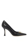 Jimmy Choo 'ryker Diamond Detail Dã© In Black Gold (black)