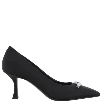 Jimmy Choo Ryker Embellished Satin Pumps In Multi