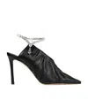 Jimmy Choo Sadia 95mm Gathered Pumps In Black
