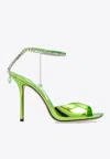 Jimmy Choo Saeda 100mm Pumps In Green