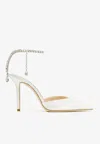 Jimmy Choo Saeda 100 Pumps In Ivory