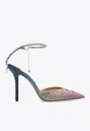 Jimmy Choo Embellished Pointed Toe Stiletto Heel Pumps In Pink