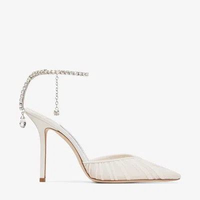 Jimmy Choo Saeda 100 In Neutral