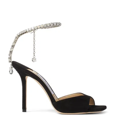 JIMMY CHOO SAEDA 100 SANDALS