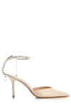 JIMMY CHOO JIMMY CHOO SAEDA 85 POINTED TOE PUMPS