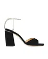 Jimmy Choo Saeda Sandal Block Heel In White