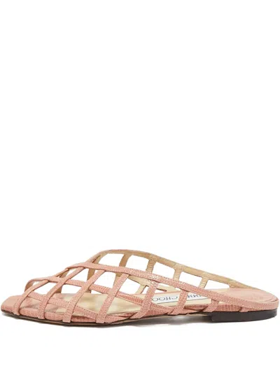 Pre-owned Jimmy Choo Sai Flat Sandals